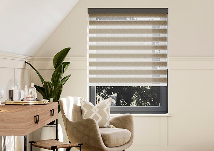 Magnum, Teak - Motorised Day and Night Blind - Image 3